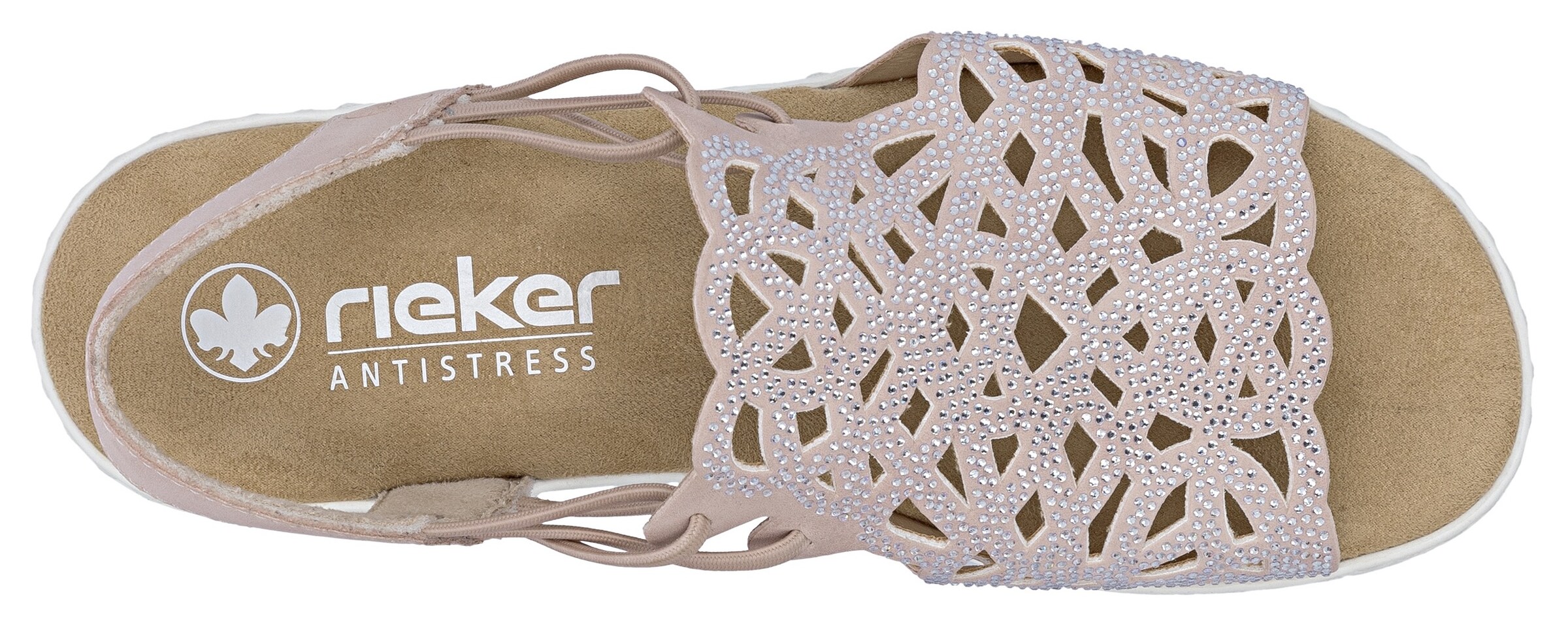 Sandales Rieker en rose