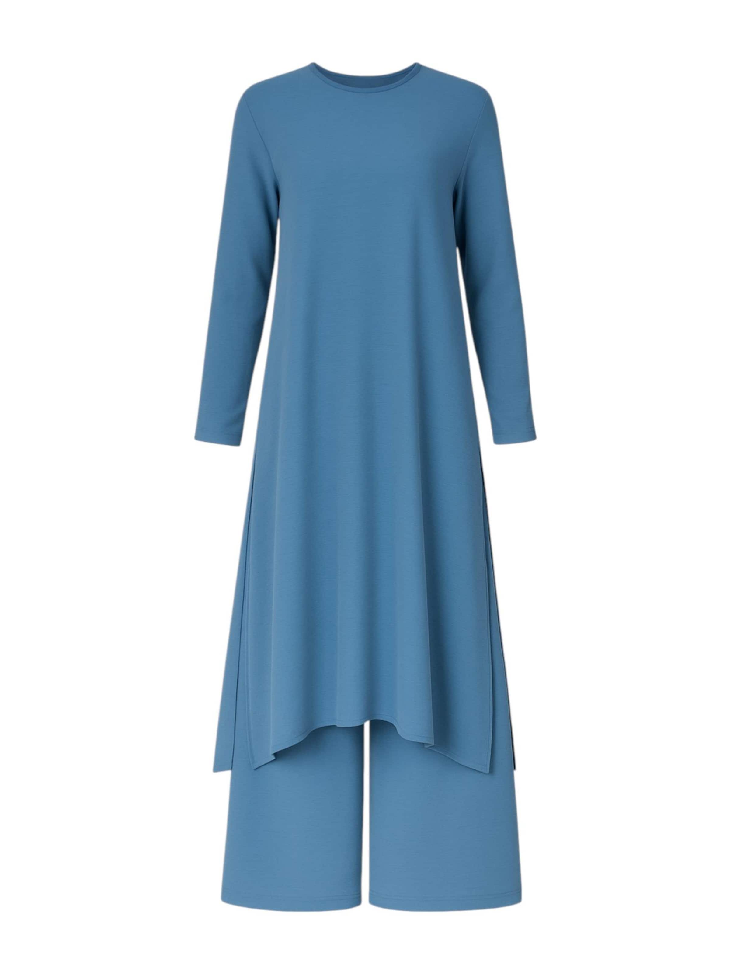 Completo pantalone 'Modest ECE-Set' di fashionshowcase in blu: frontale
