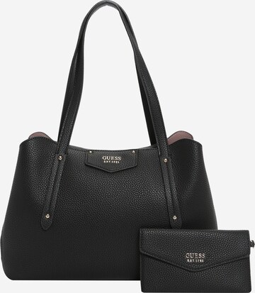 GUESS Shopper táska 'Brenton' - fekete: elől