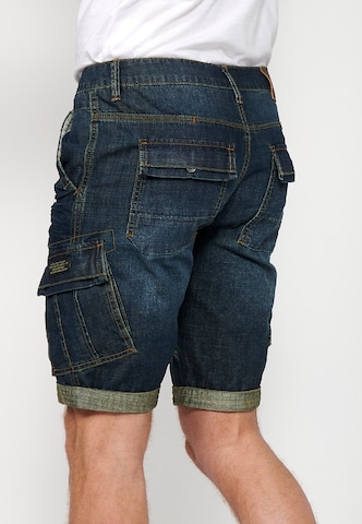 KOROSHI Slim fit Cargo jeans in Blue