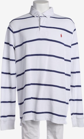 Polo Ralph Lauren Freizeithemd / Shirt / Polohemd langarm XXL in Weiß: Vorderseite