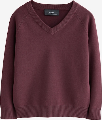 raudona Next Megztinis: priekis