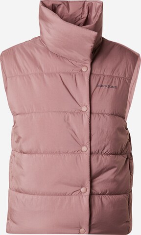 Didriksons Sportbodywarmer 'CHARLEN' in Rood: voorkant