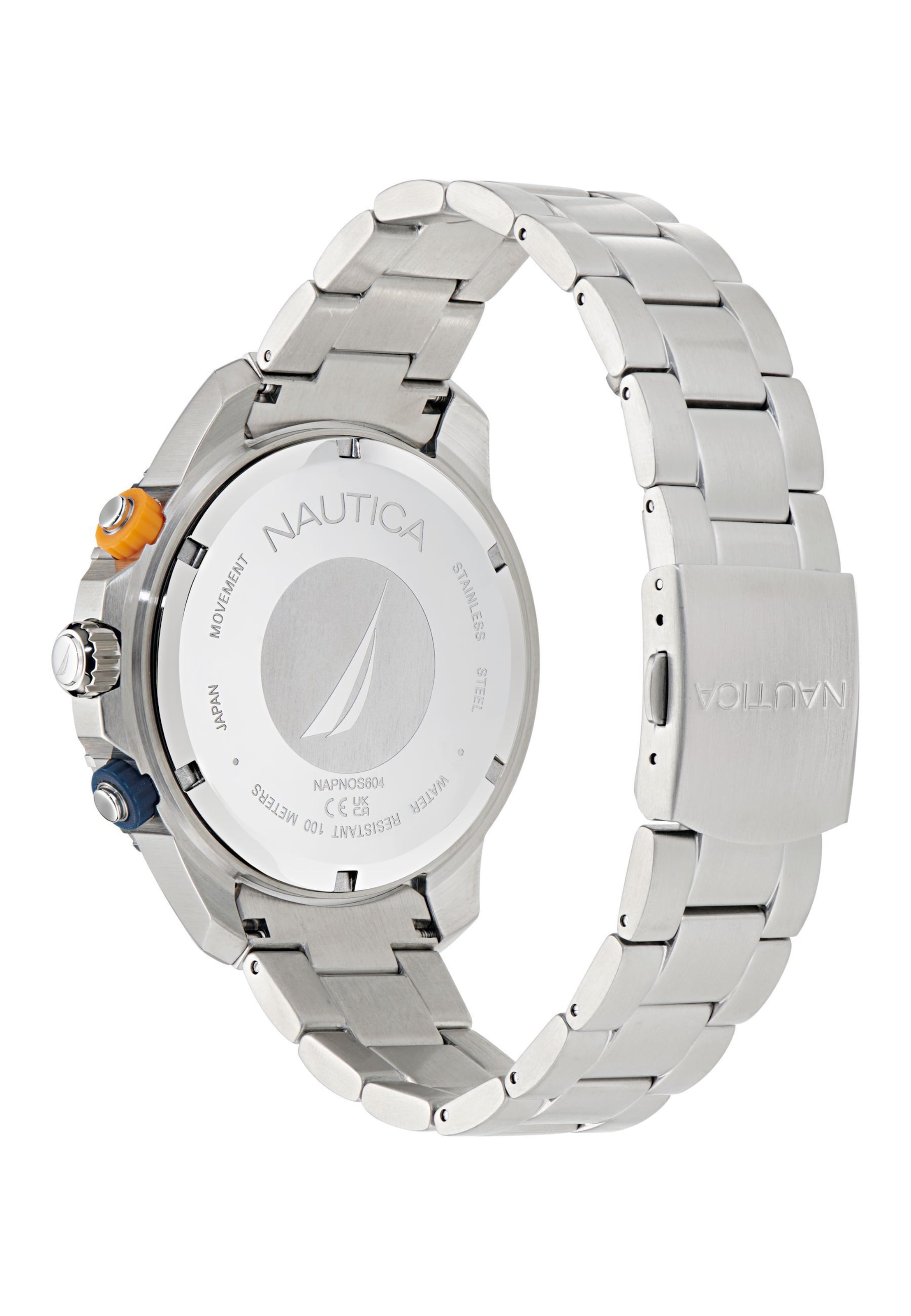 Montre à affichage analogique NAUTICA en argent