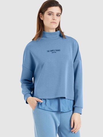 MARC AUREL Sweatshirt in Blue: front