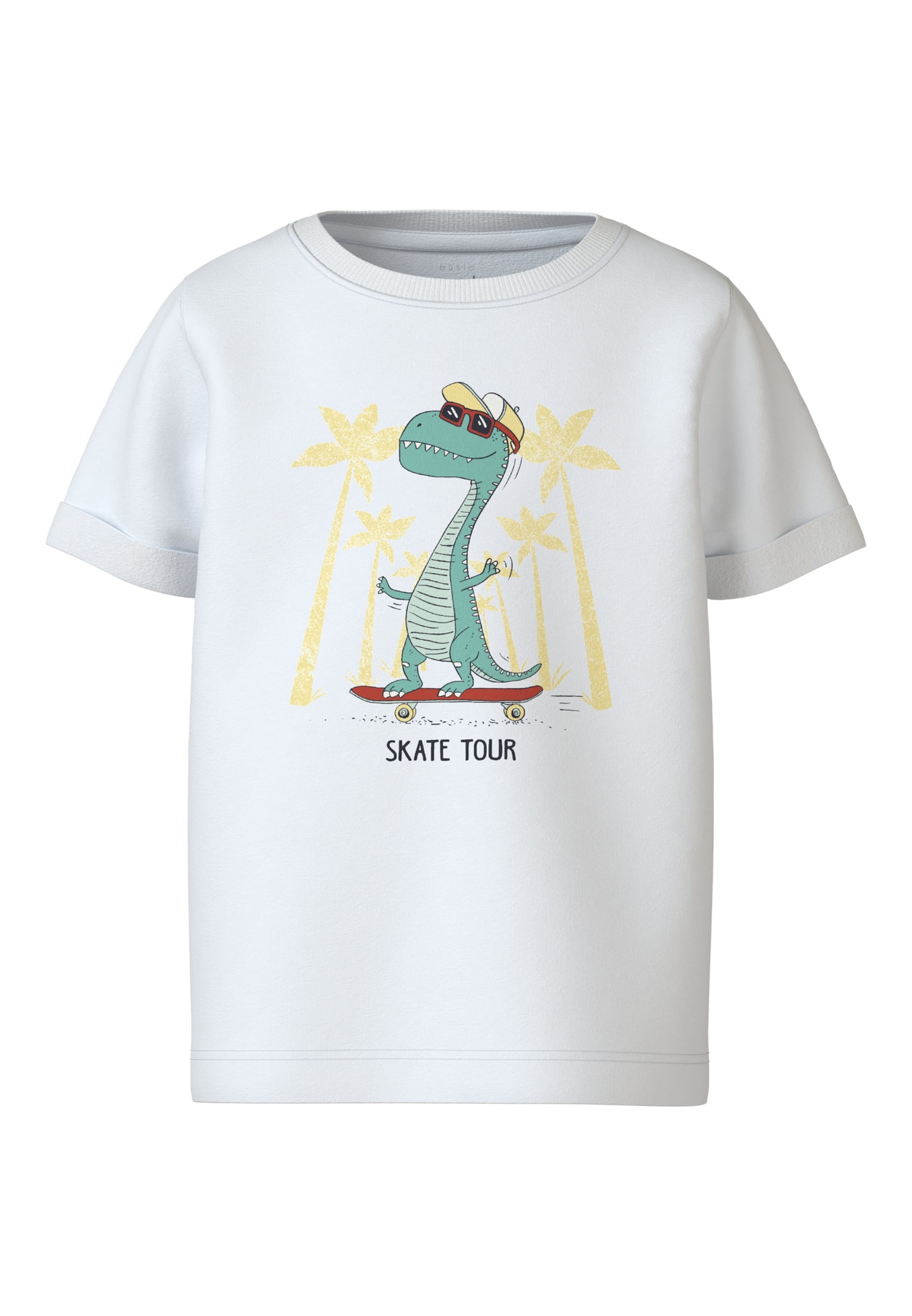 NAME IT Футболка 'NMMVUX' в Белый: спереди