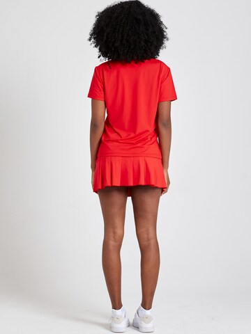 SPORTKIND Funktionsshirt 'Loose Fit Kurzarm'‌‌‌‌‌‌‌ in Rot