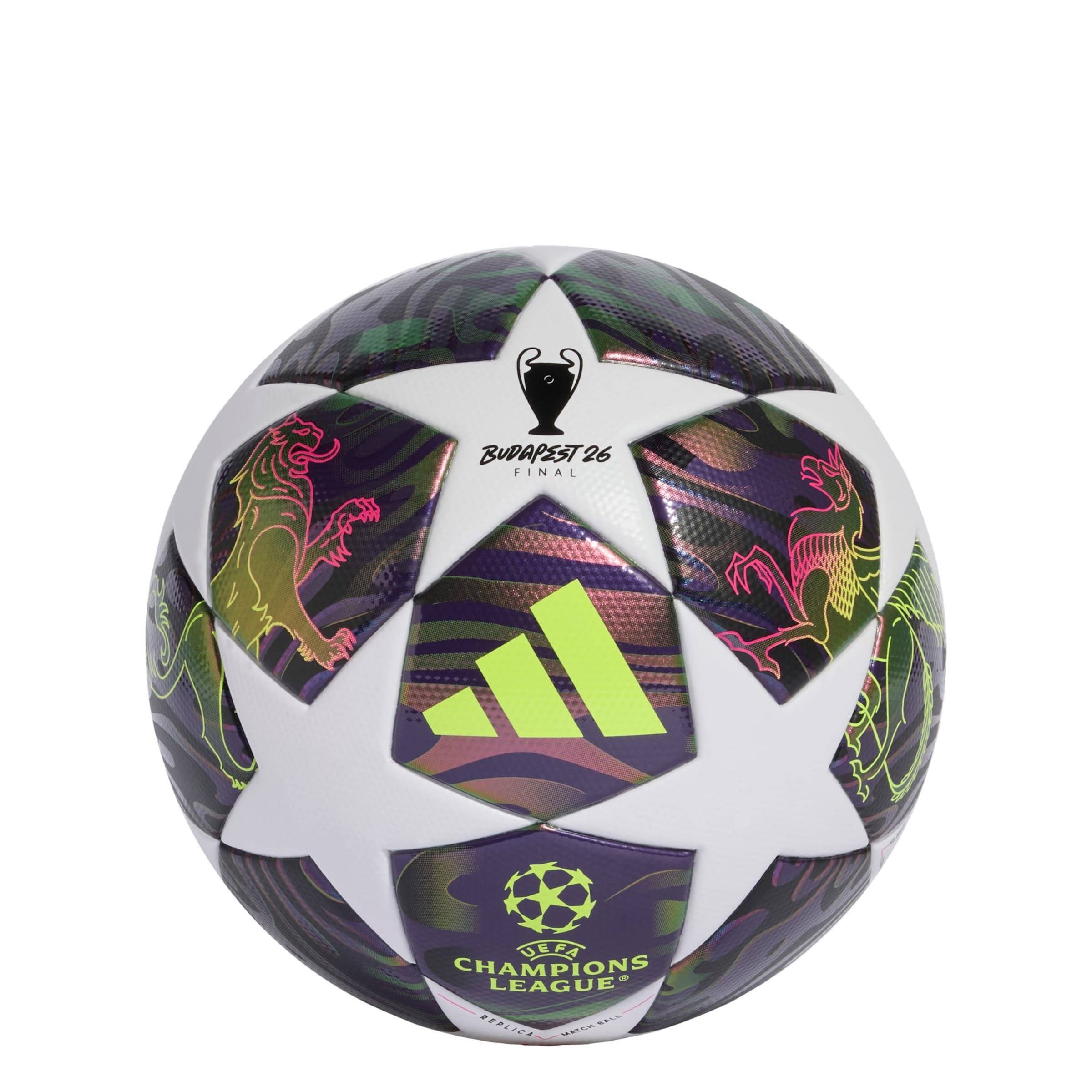 Pallone 'UEFA Champions League Final' di ADIDAS PERFORMANCE in lilla: frontale