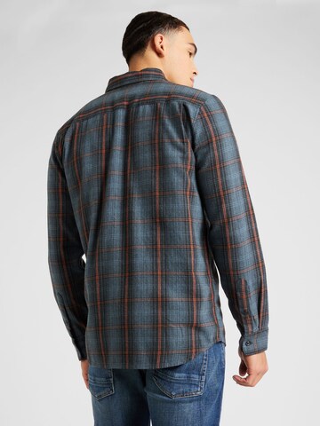 Volcom Regular fit Button Up Shirt in Blue