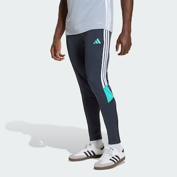 ADIDAS PERFORMANCE Slim fit Sports trousers 'Tiro 26 Essentials' in Grey: front