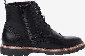 s.Oliver Lace-Up Ankle Boots in Black