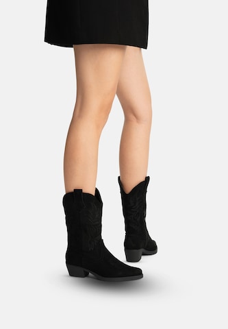 Salinyang Cowboylaarzen in Zwart