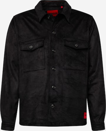 HUGO RedPrijelazna jakna 'Enalu' - crna boja: prednji dio