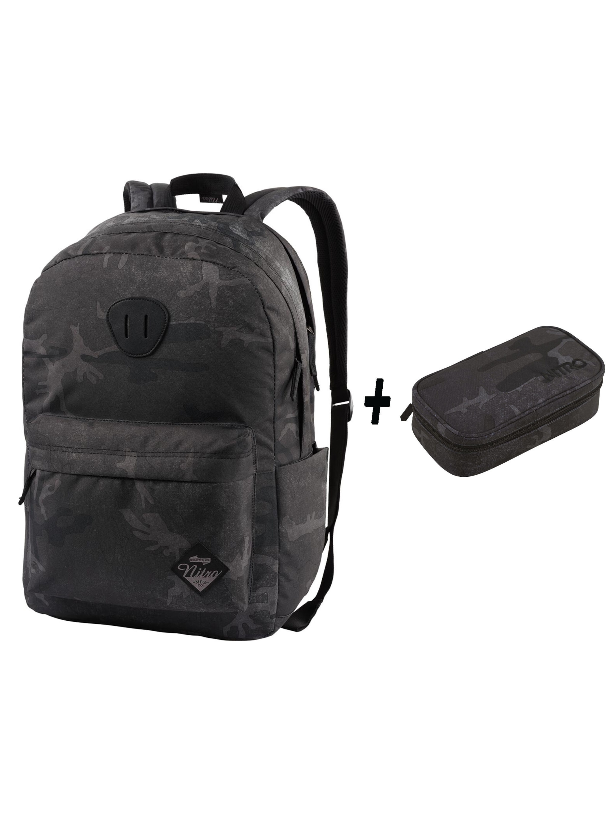 Sac à dos NITRO en gris : devant