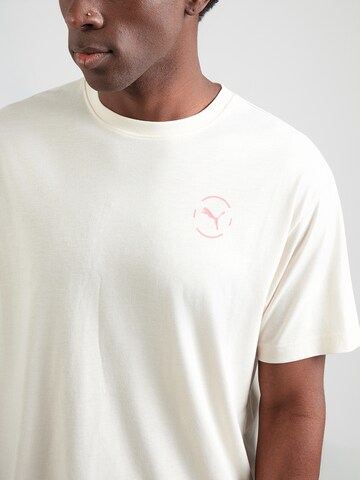 PUMA Λειτουργικό μπλουζάκι 'Run Club' σε λευκό