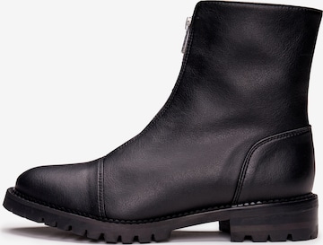 nae Vegan Shoes Bootie 'Tecla' in Black: front