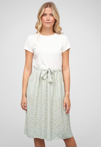 Cloud5ive Dress in White: front