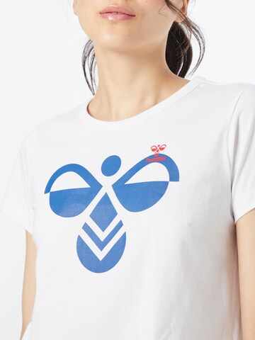 Hummel Sportshirt 'TEXAS' in Weiß