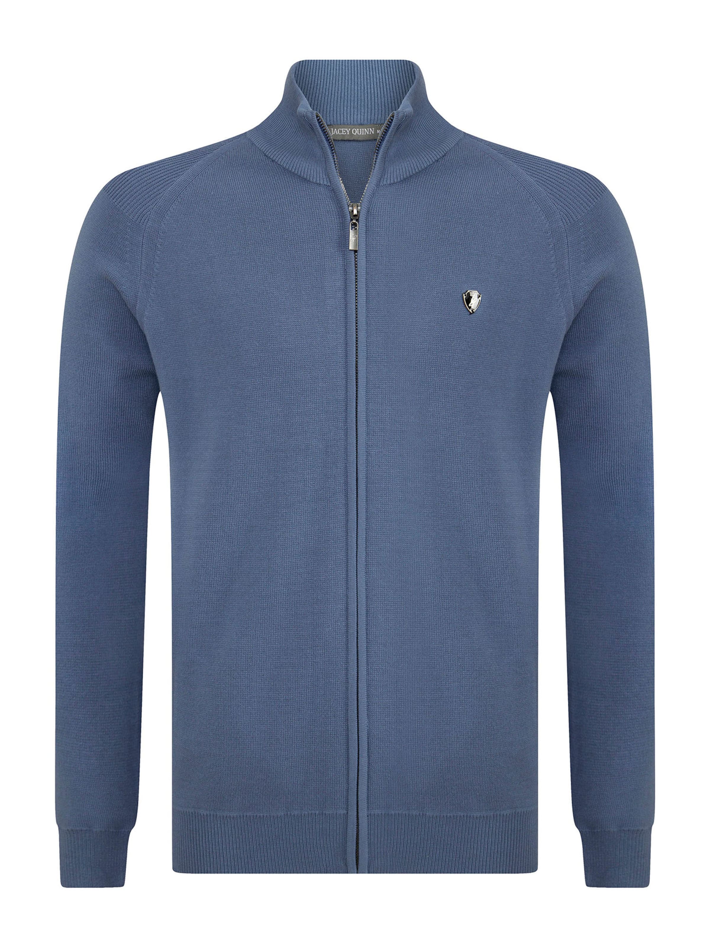 Jacey Quinn Kampsun, värv sinine: eest vaates