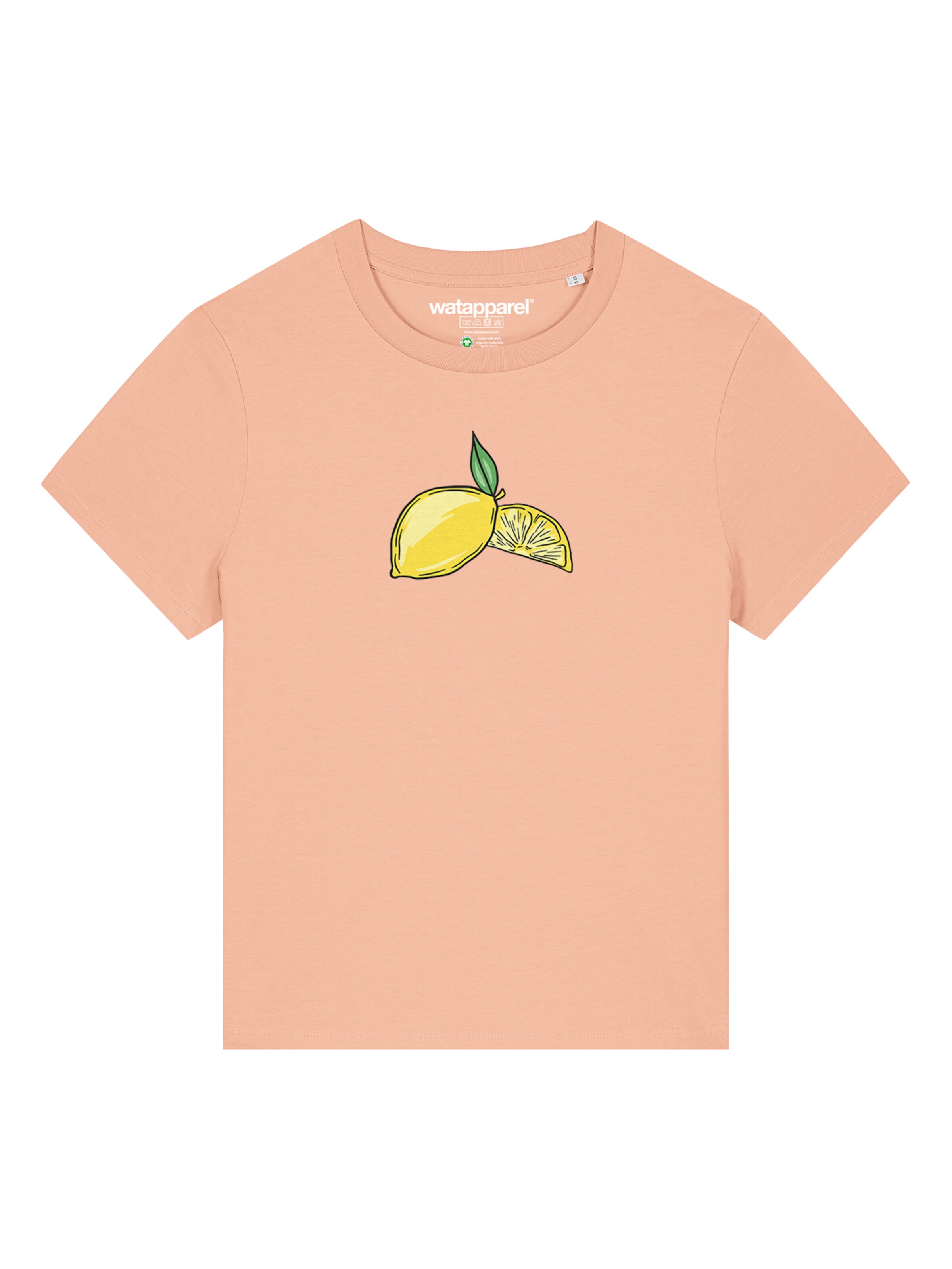 Watapparel Shirt 'Lemon' in Orange: front