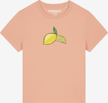 Watapparel Shirt 'Lemon' in Orange: front