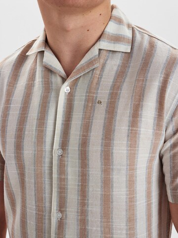 Dxnmxrk Shirt 'DXEason' in Beige