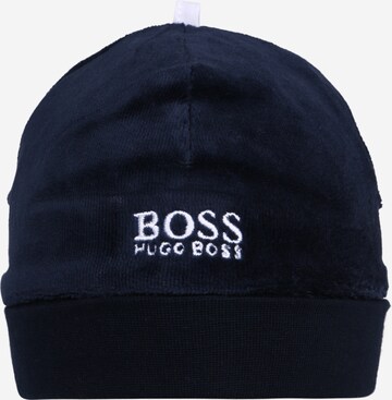 BOSS Kidswear Mütze in Blau: front