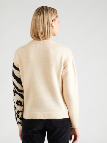 JDY Sweater 'KARMA' in Beige