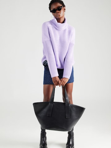 Pull-over comma casual identity en violet