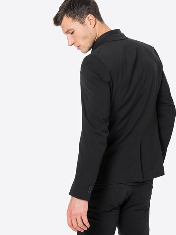 Regular Veste de costume 'Bernd' Casual Friday en noir