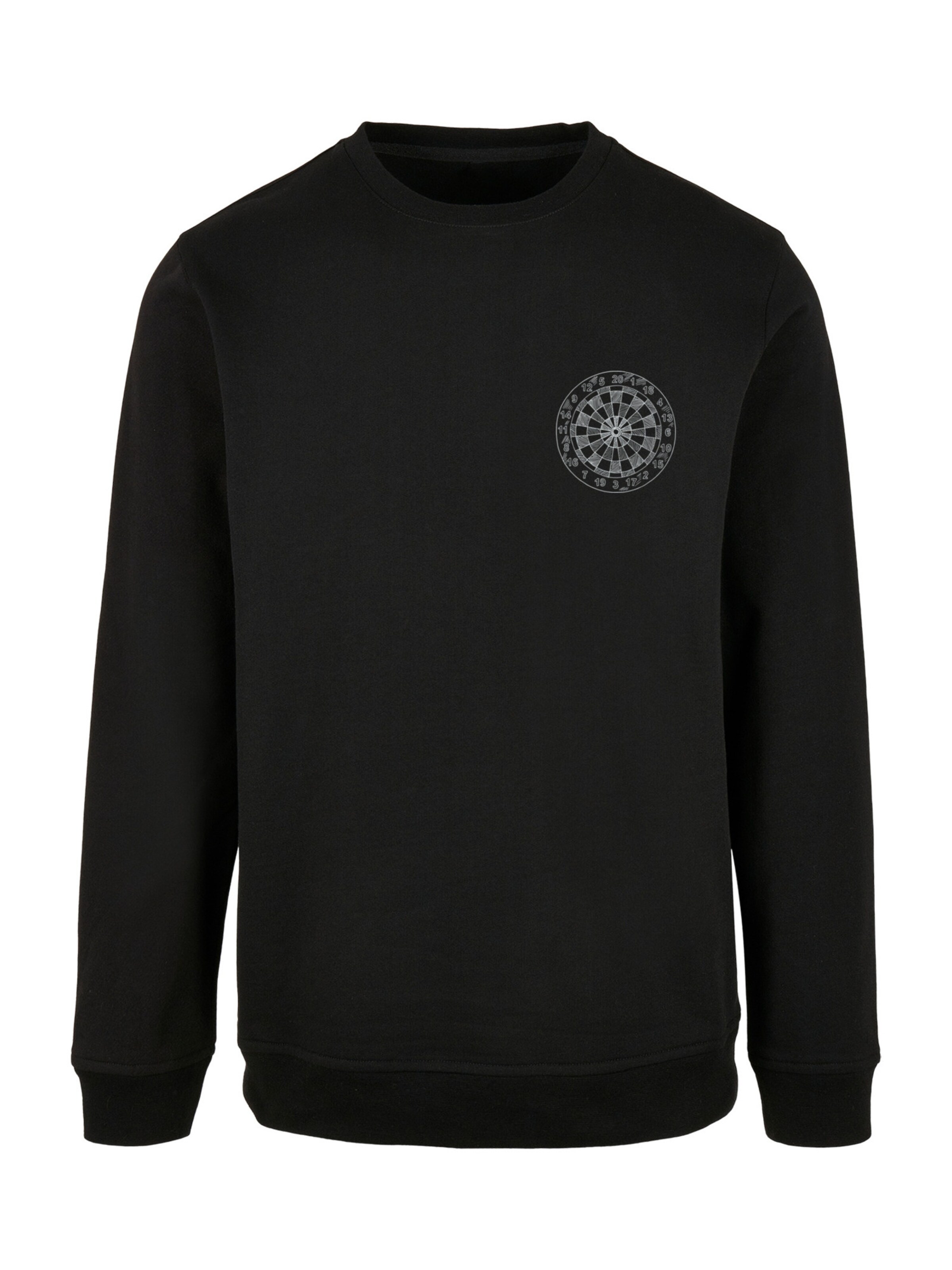 F4NT4STIC Sweatshirt in Schwarz: Vorderseite