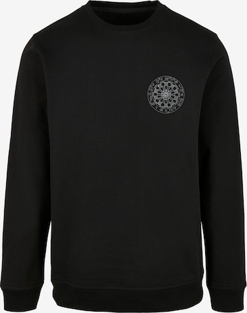 F4NT4STIC Sweatshirt in Zwart: voorkant