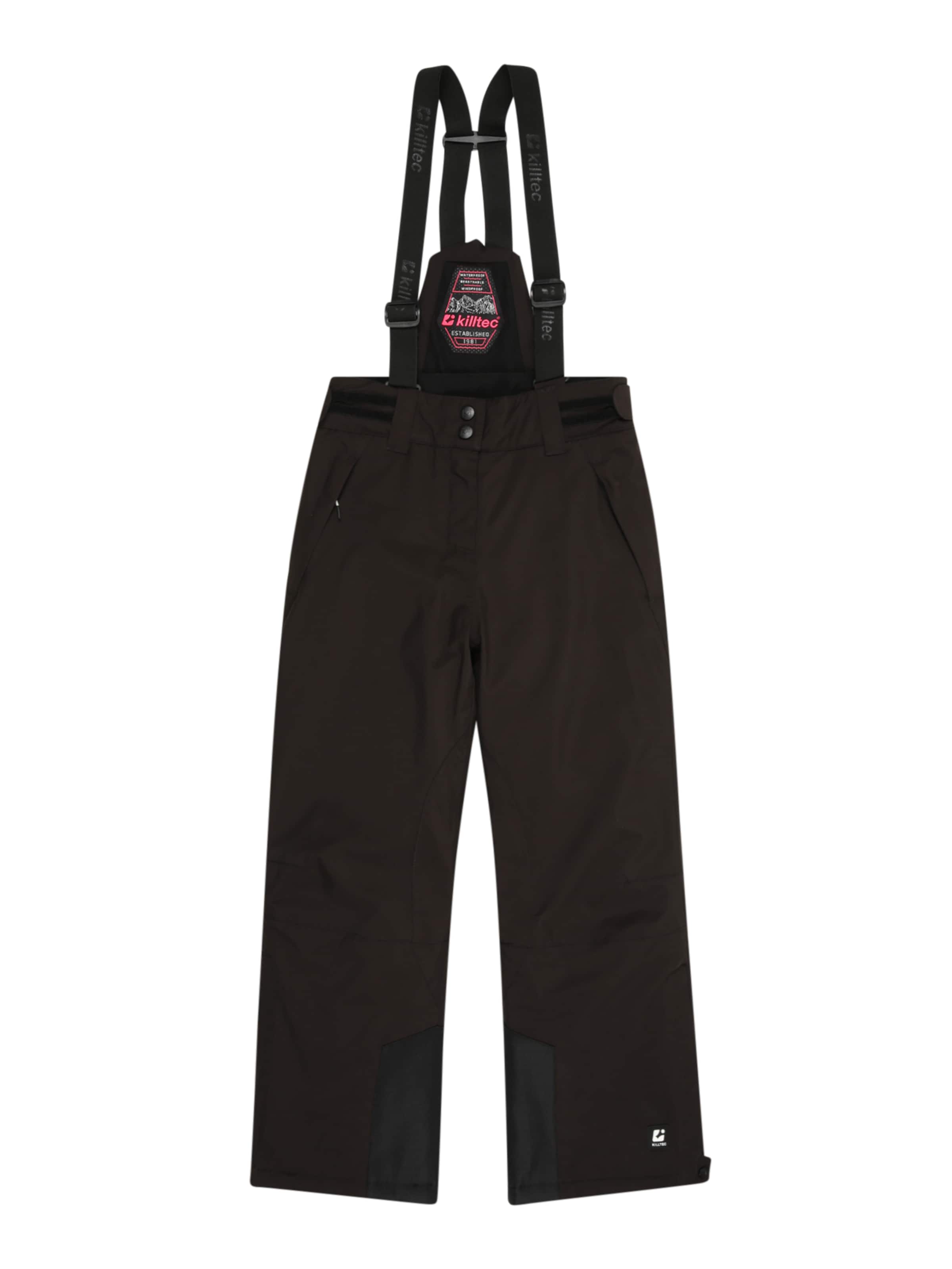 KILLTEC - regular Pantalón deportivo 'KSW 213' en negro: frente