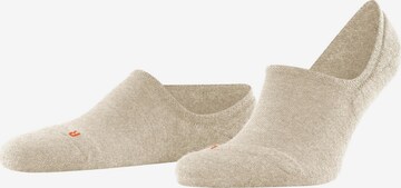 FALKE Füßlinge 'Keep Warm' in Beige: Vorderseite