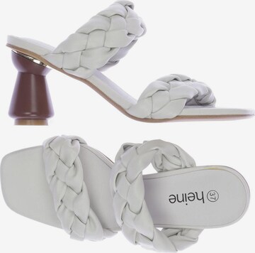 heine Sandals & High-Heeled Sandals in 37 in White: front