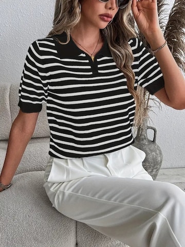 JANE's Blouse in Zwart: voorkant