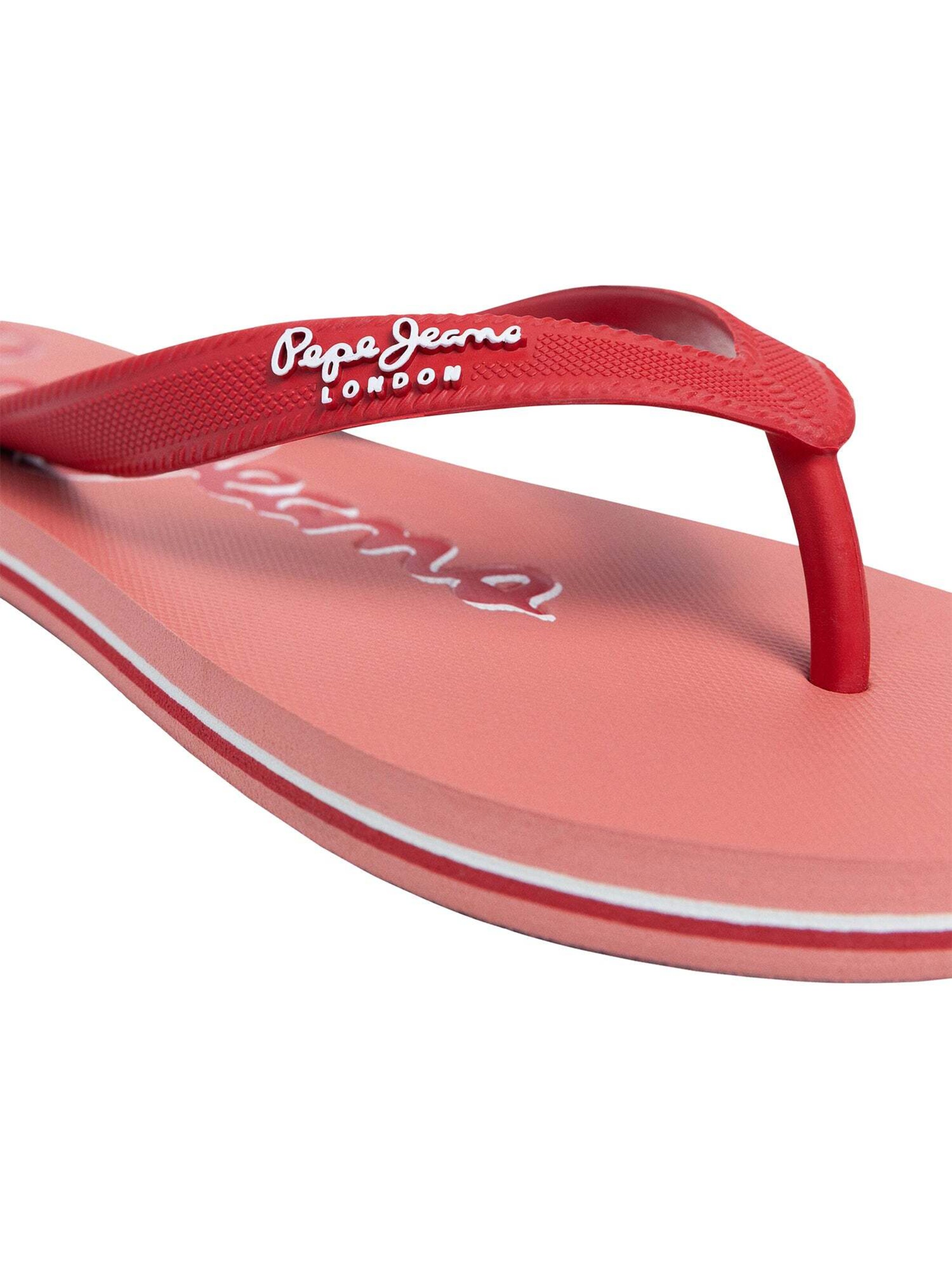 Pepe Jeans Slip-ons in Red