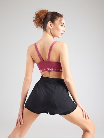 NIKE Бюстье Спортивный бюстгальтер ' INDY' в Лиловый