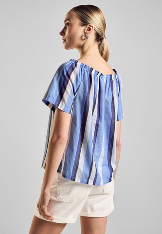 STREET ONE Bluse in Blau