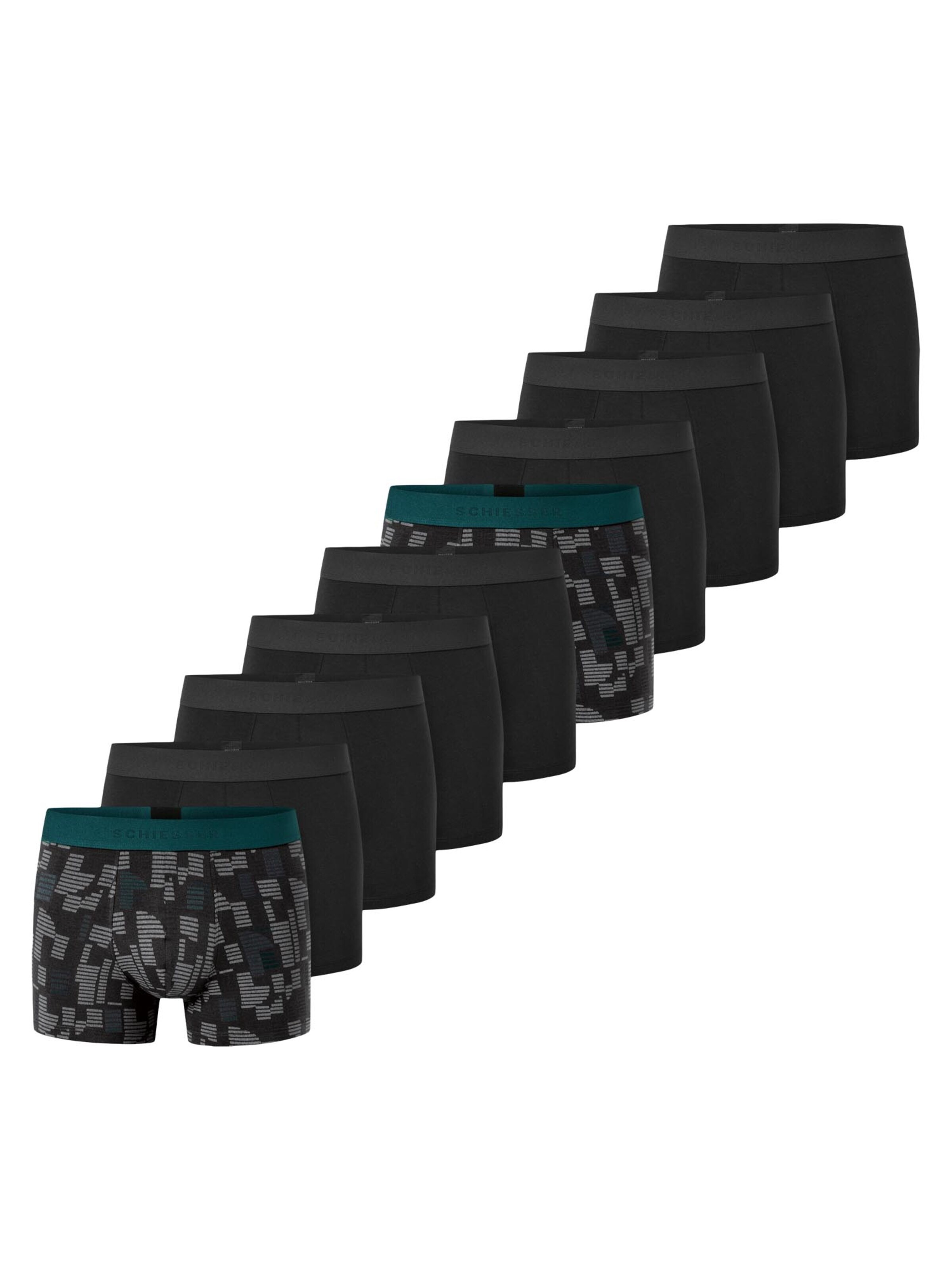 SCHIESSER Boxershorts '95/5 Cotton' in M in de kleur Gemengde kleuren, Productweergave