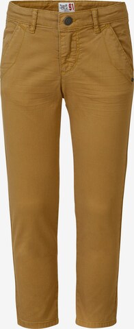 Coupe slim Pantalon Noppies en beige : devant