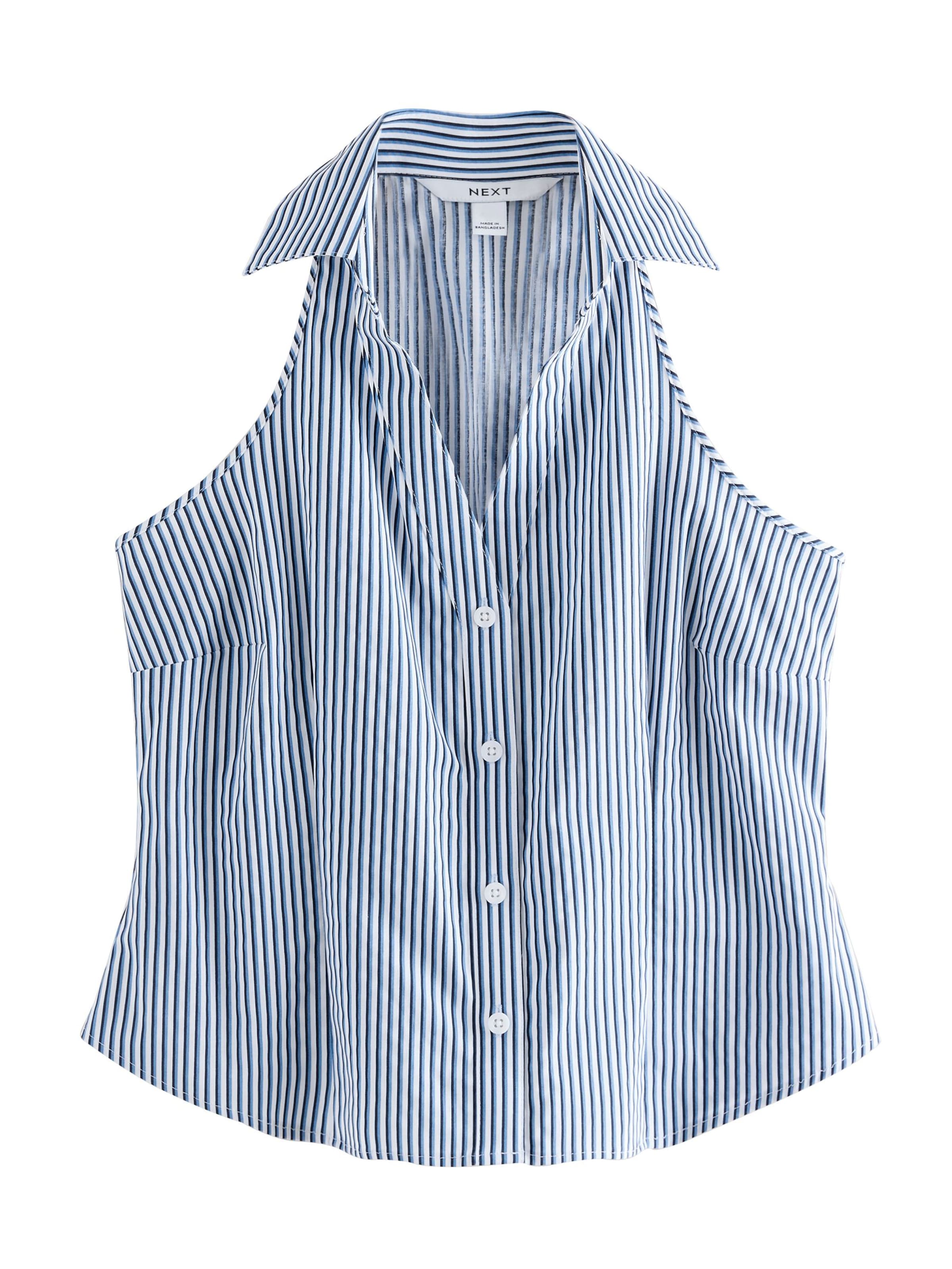Next Bluse in Blau: Vorderseite