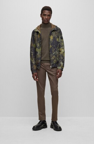 BOSS Sweater 'Musso' in Brown