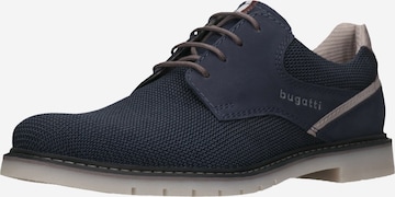bugattiCipele na vezanje - plava boja: prednji dio