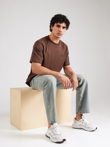 T-Shirt 'JPRBlachad' JACK & JONES en marron