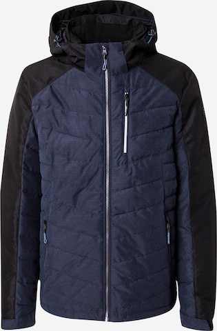 KILLTEC Outdoor jacket in Blue: front