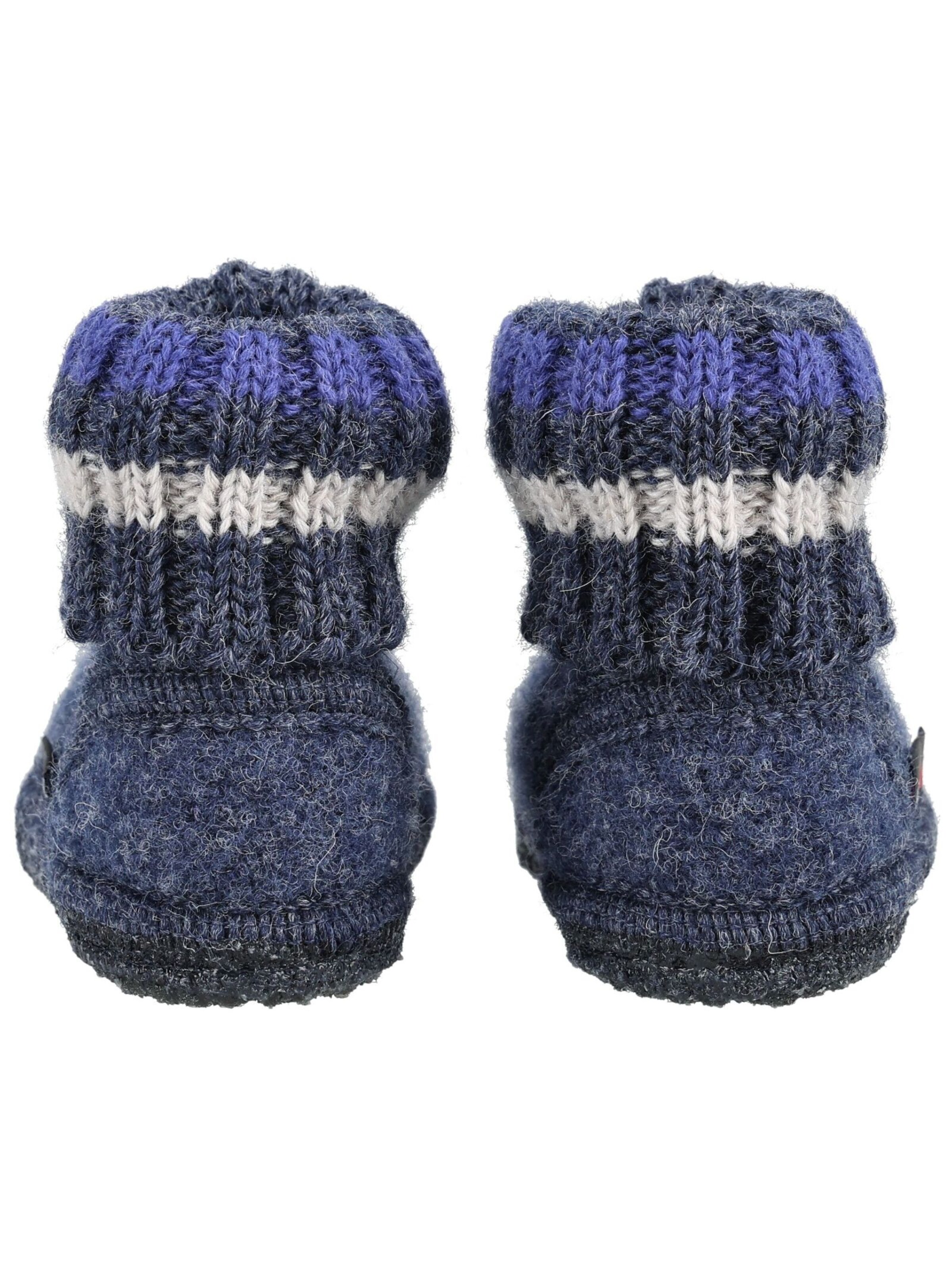 HAFLINGER Huisschoenen in Blauw