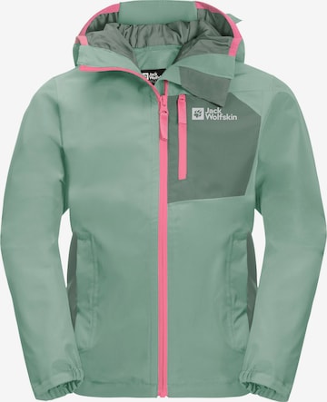 JACK WOLFSKIN Outdoor jacket 'ACTIVE HIKE' in Green: front