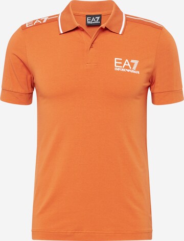 EA7 Emporio Armani Tričko – oranžová: přední strana