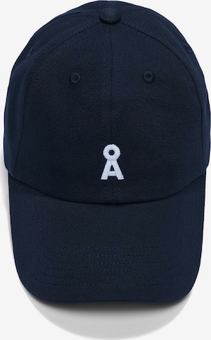 ARMEDANGELS Cap 'YENAAS BOLD' in Blue: front